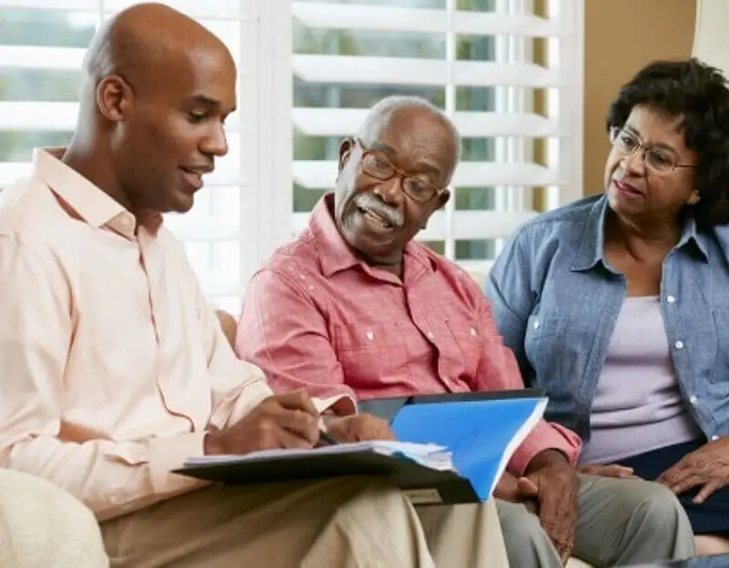 couple meeting with a estate planning attorney in New Jersey